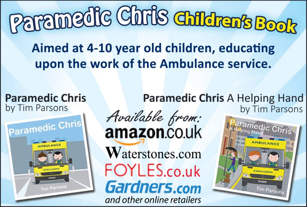 Paramedic Chris Children's Books - Educating Children on the Work of Ambulance Services